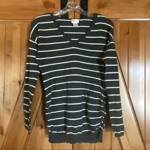 Motherhood maternity striped sweater size M GUC